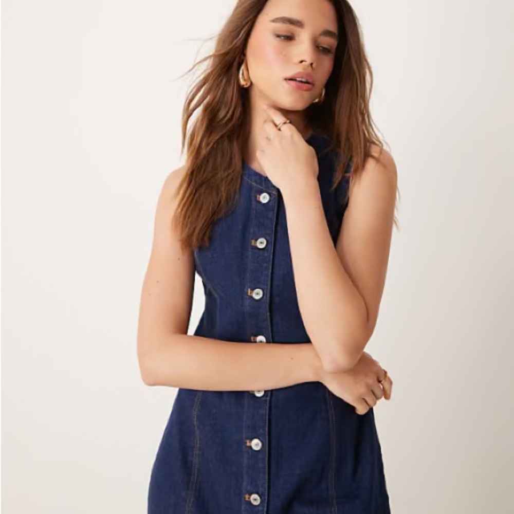 Abercrombie Denim Button-Down Dress